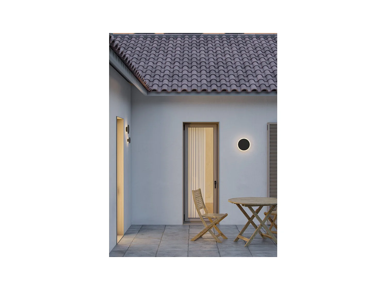 Mac Wall XL Noir - Applique murale LED 20 W avec interrupteur CCT, 2700 K/3200 K/4000 K, aluminium, 360 degrés - Beneito & Faure