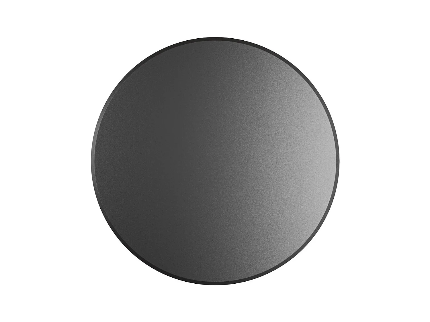 Mac Wall XL Black - kinkiet LED 20 W z przełącznikiem CCT, 2700 K/3200 K/4000 K, aluminiowy, 360-stopniowy - Beneito & Faure