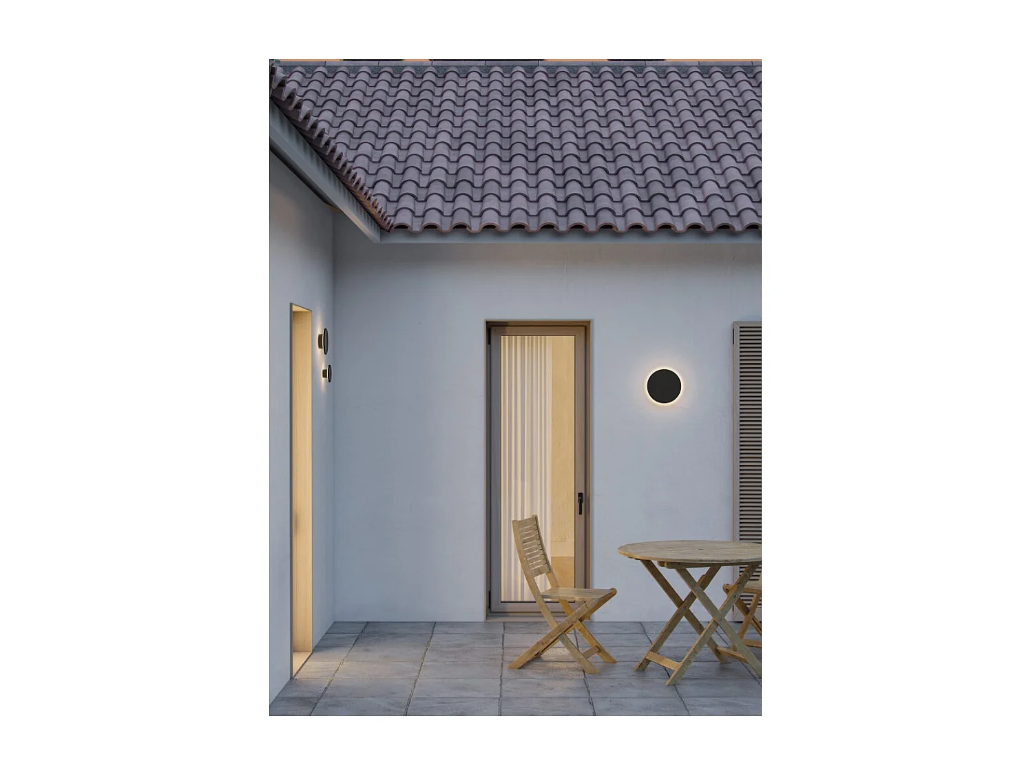 Mac Wall XL Noir - Applique murale LED 20 W avec interrupteur CCT, 2700 K/3200 K/4000 K, aluminium, 360 degrés - Beneito & Faure