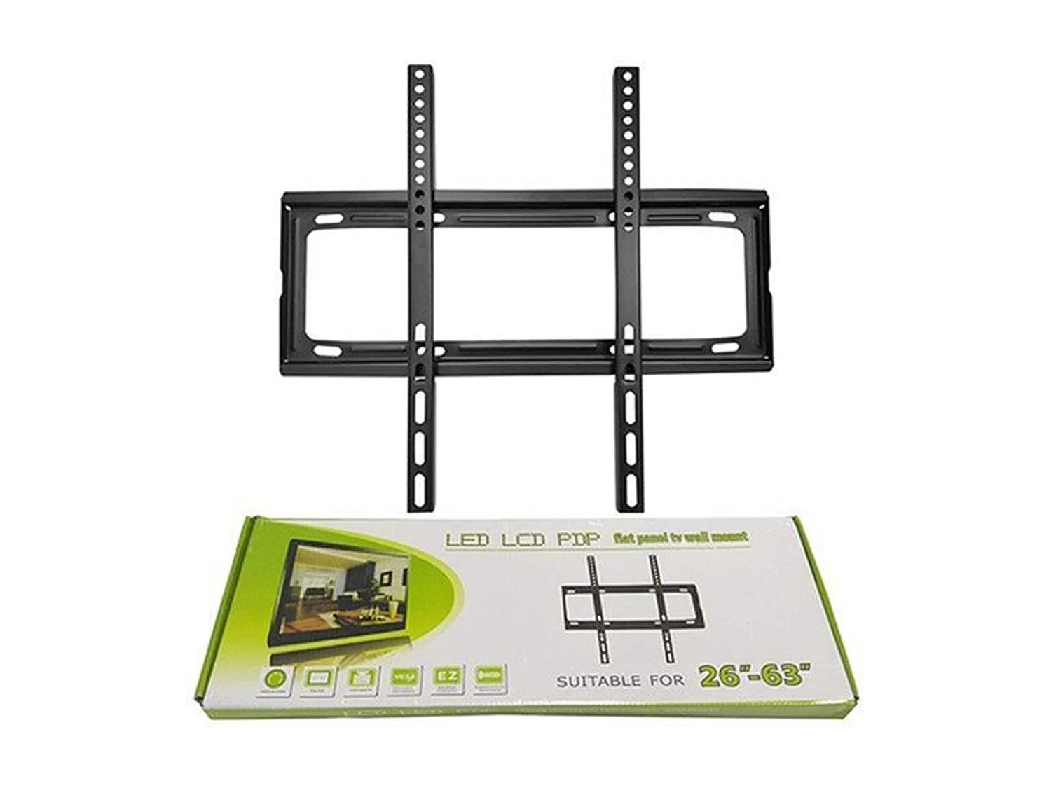Soporte de TV WS-0782-20 26"-63" negro 45x41,7 cm