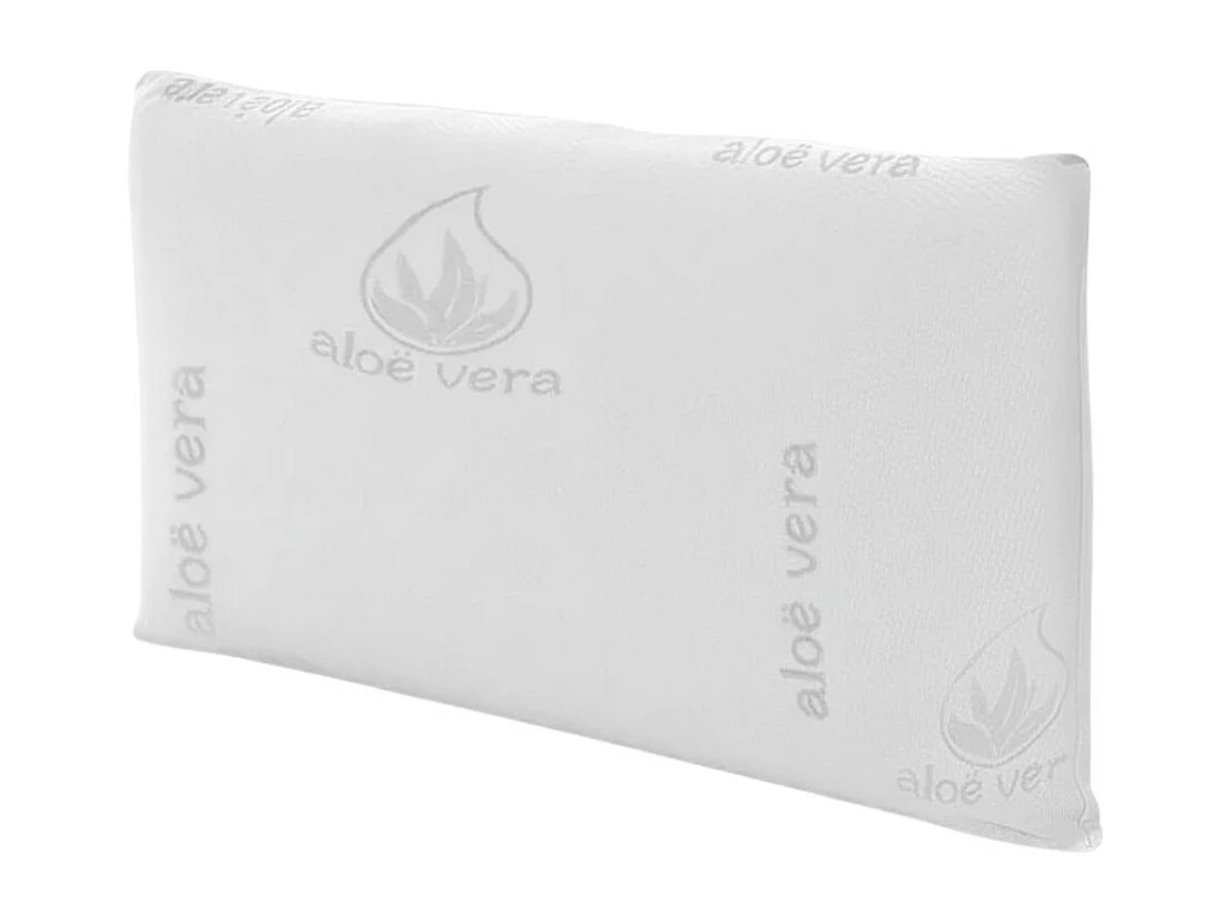Almohada Noah visco copos y aloe vera antialérgica blanco 105 cm