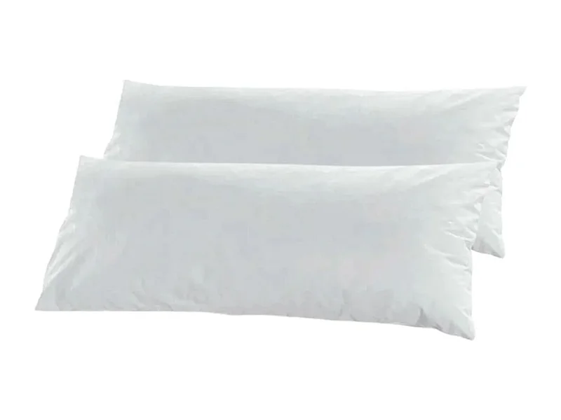 Pack de 2 almohadas Noah fibra tacto seda antialérgicas 70 cm
