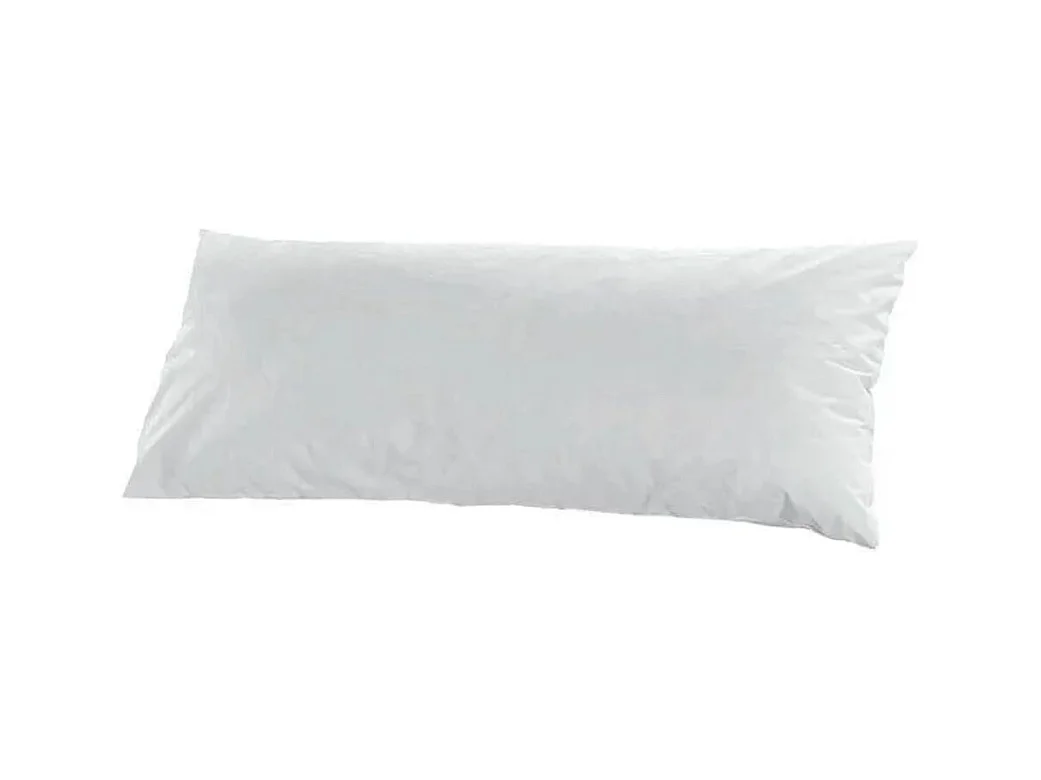 Almohada Noah de fibra tacto seda transpirable blanco 105 cm