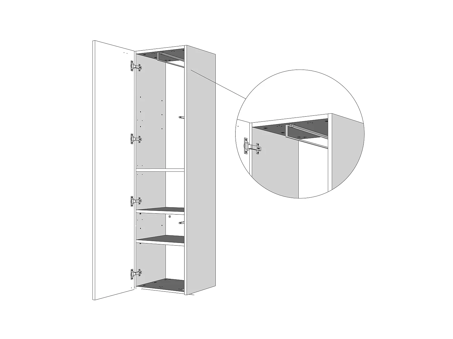 Kentaro 160cm opklapbed tweepersoonsbed met bank en notenhouten meubelen, lichtblauw