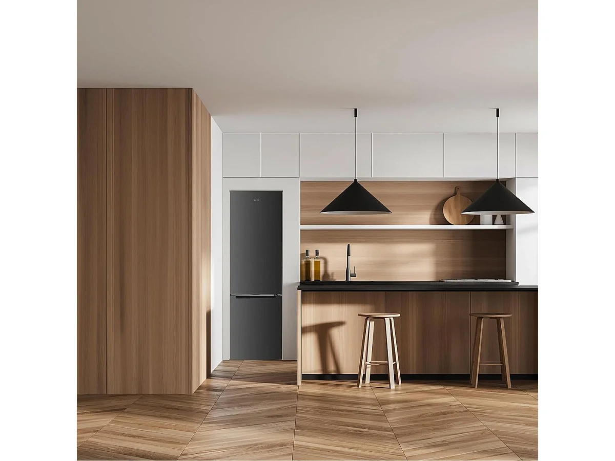 Frigorífico combi Wonder WC185602ENFX No Frost 294L E inox 186 cm