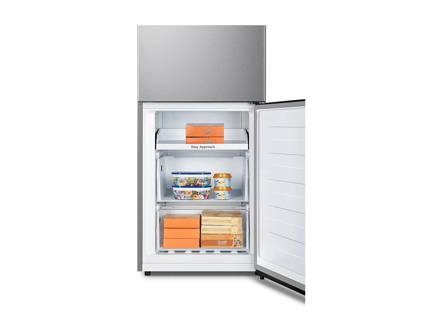 Frigorífico combi Hisense RB390N4ACE No Frost 304L E inox 186 cm