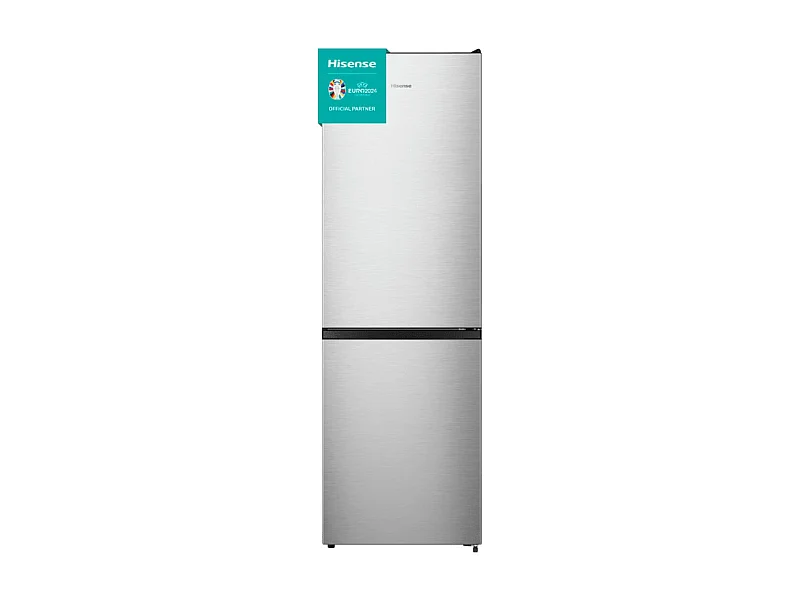 Hisense RB390N4ACE frigorifero con congelatore Libera installazione 304 L E Acciaio inox
