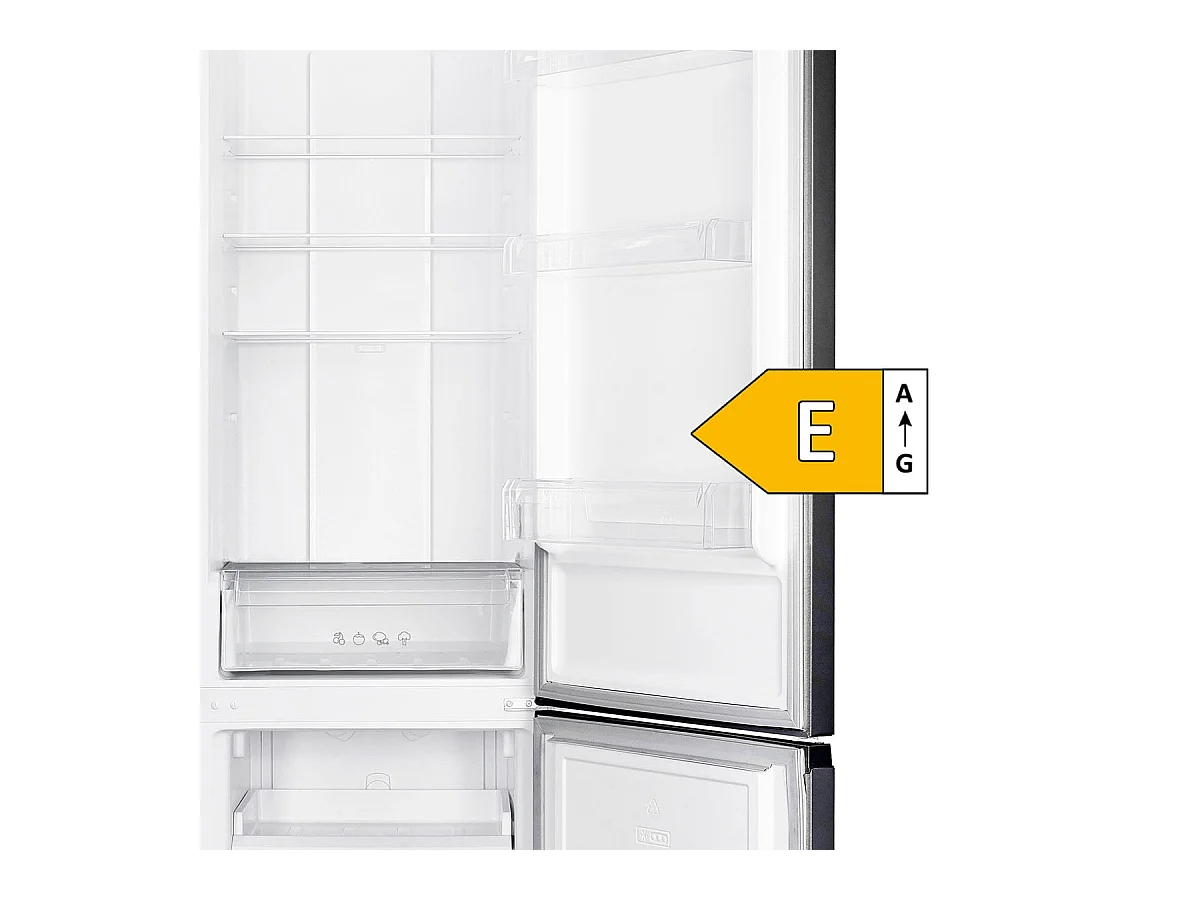 Frigorífico combi Svan SC2602ENFX No Frost 326L E inox 201 cm
