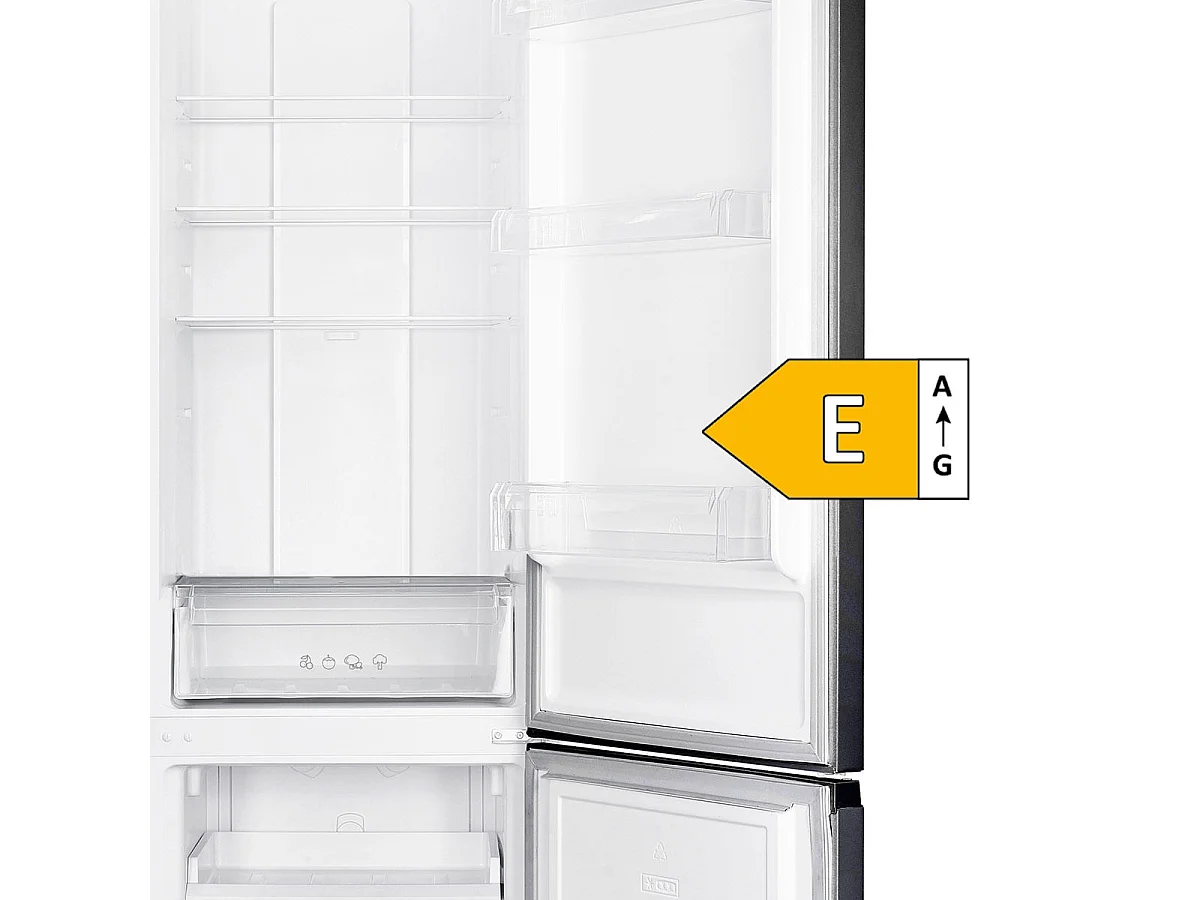 Frigorífico combi Svan SC2602ENFX No Frost 326L E inox 201 cm
