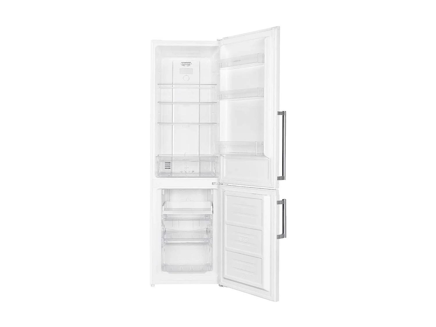 Frigorífico combi Infiniton FGC-253C80WEJ Total No Frost 253L Multiflow Cold Air Surrounding E blanco 180 cm