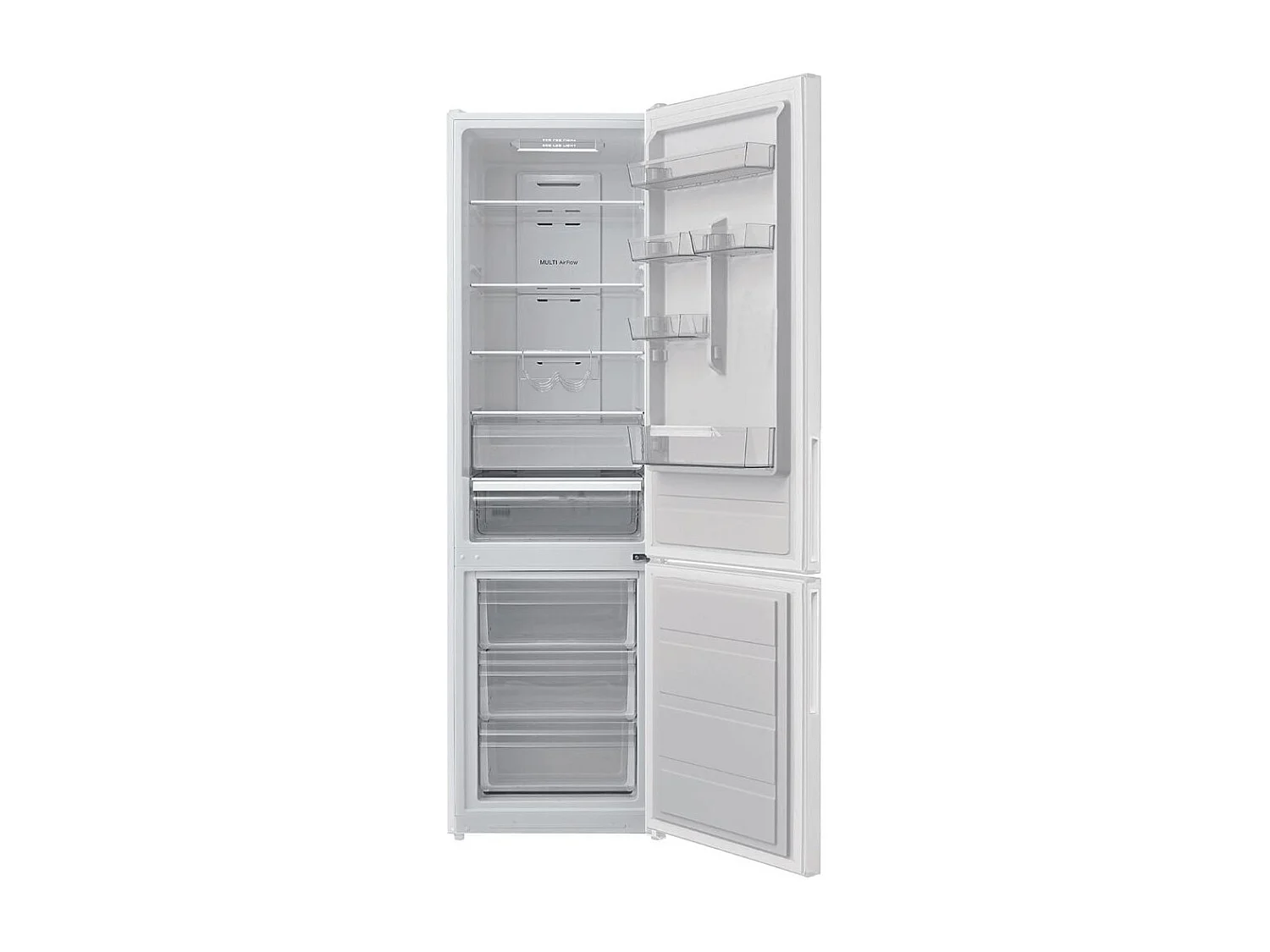 Frigorífico combi Edesa EFC-2032 NF WH No Frost 330L E blanco 201 cm