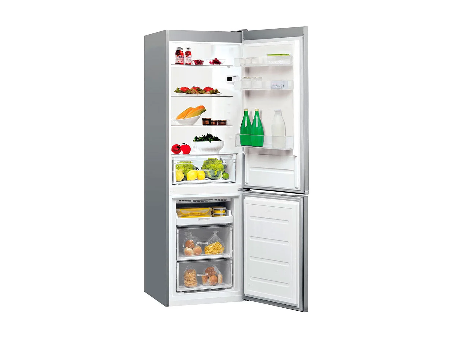 Frigorífico combi Whirpool WNF 821 E Total No Frost 328L 6th Sense E inox 188,9 cm