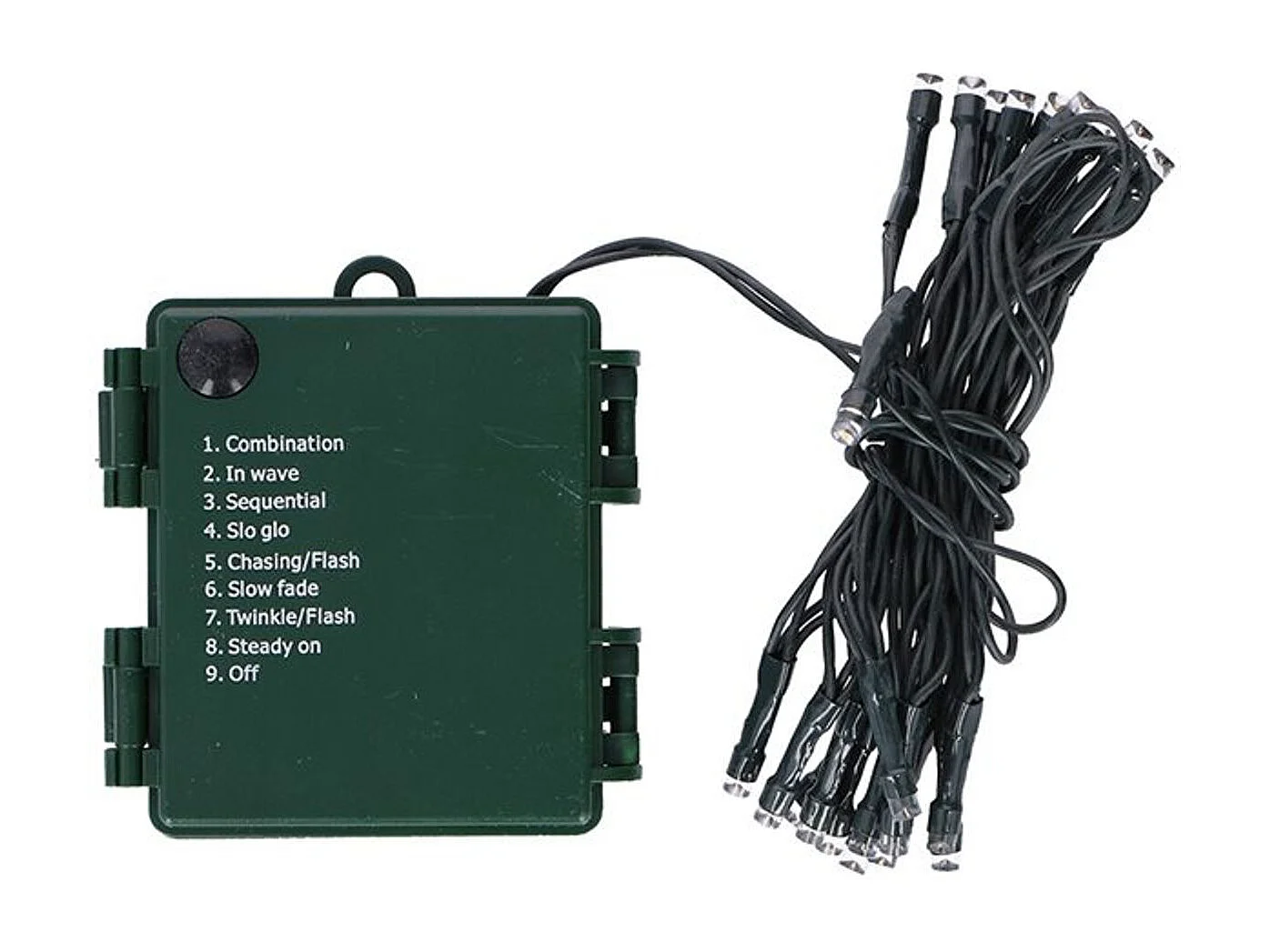 Guirnalda 24 luces LED Grundig 8 funciones 223 cm