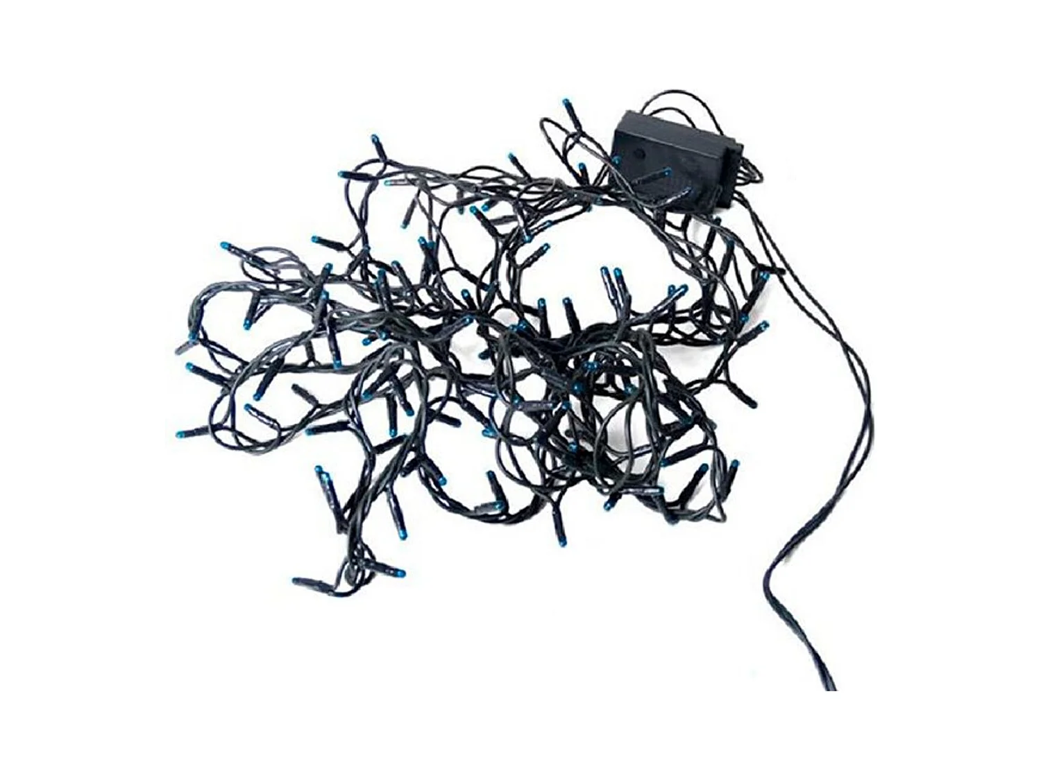 Guirnalda 65 luces LED azul