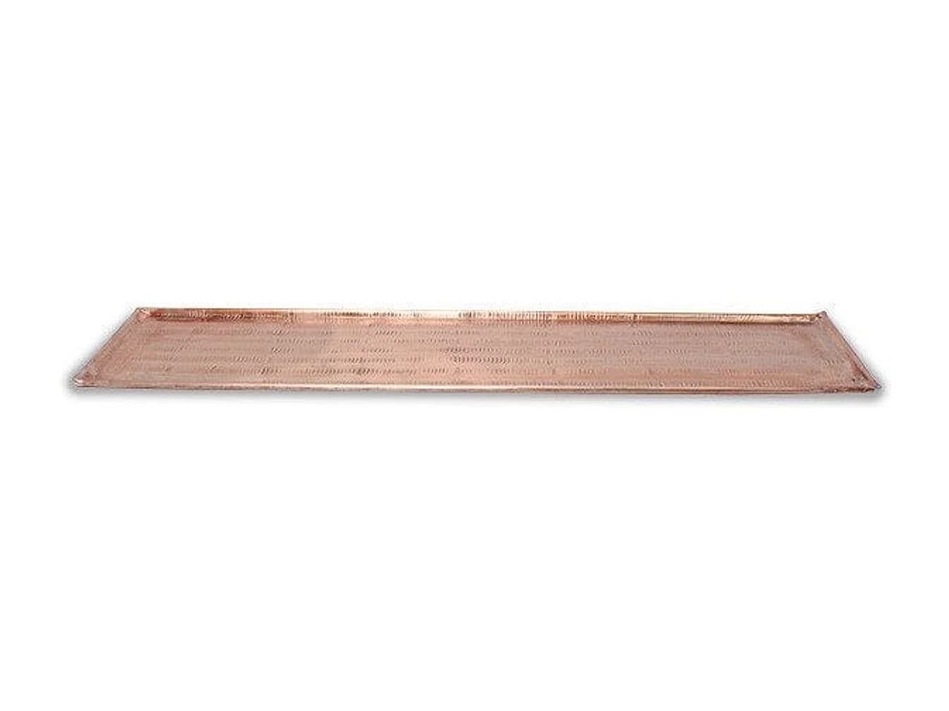Bandeja decorativa  56 x 15 cm cobre