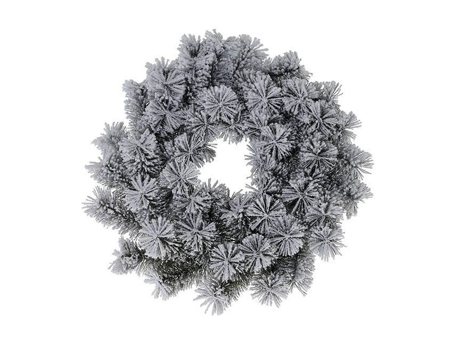 Corona de Adviento nevada 40 cm