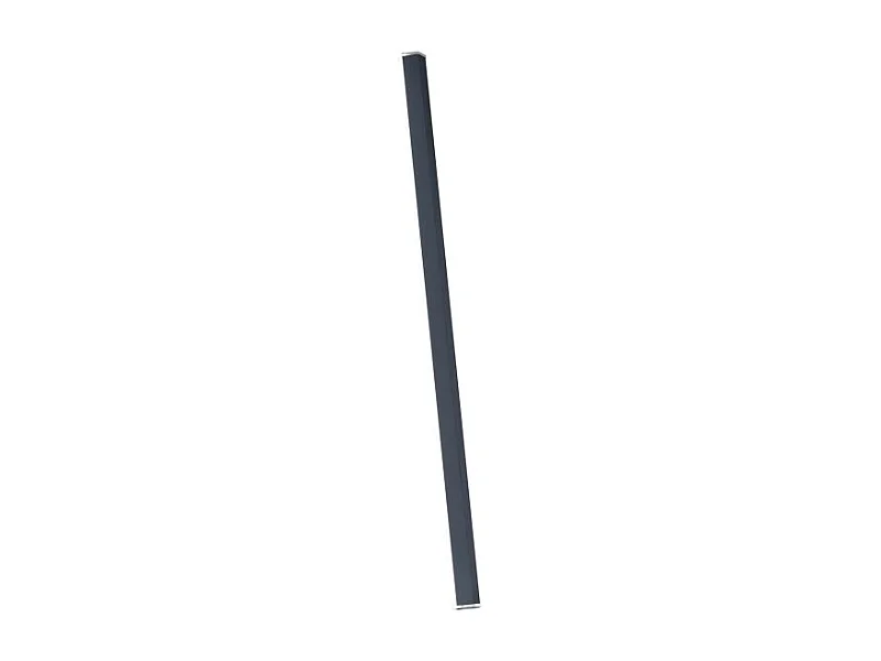 Pencil - Módulo de luz alimentado por bateria Zafferano, médio, portátil e recarregável, IP65, dimmer de toque, altura 98 cm, cinza escuro