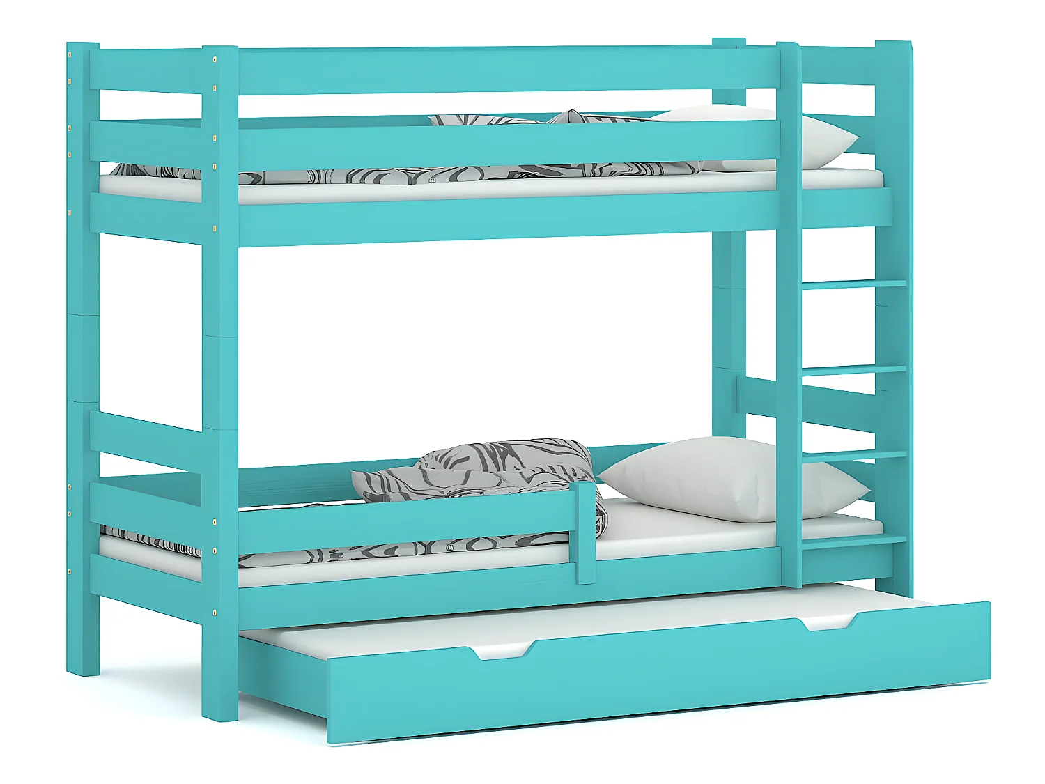 Lit superposé en pin massif 190x80 Mint