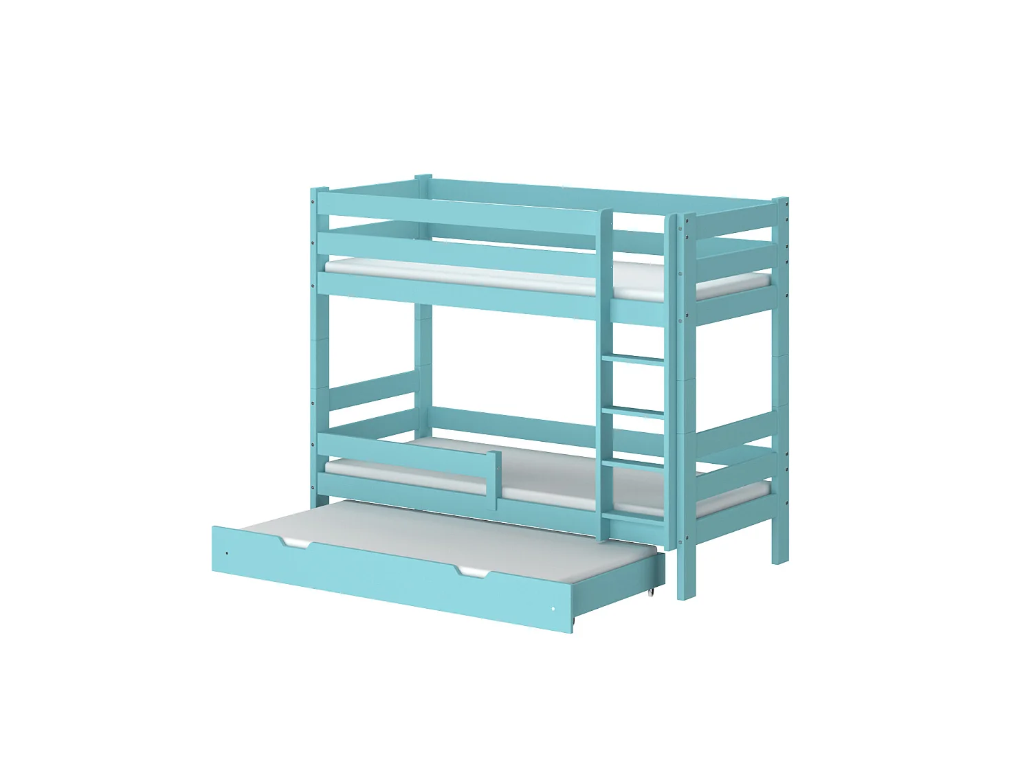 Lit superposé en pin massif 190x80 Mint