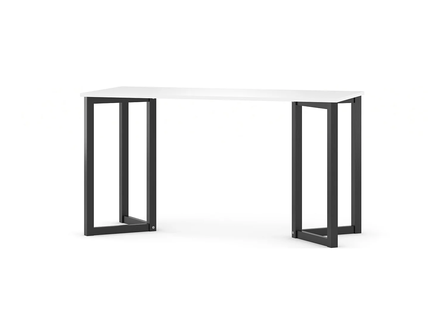 Bureau pour garçon en pin massif 120x60 noir