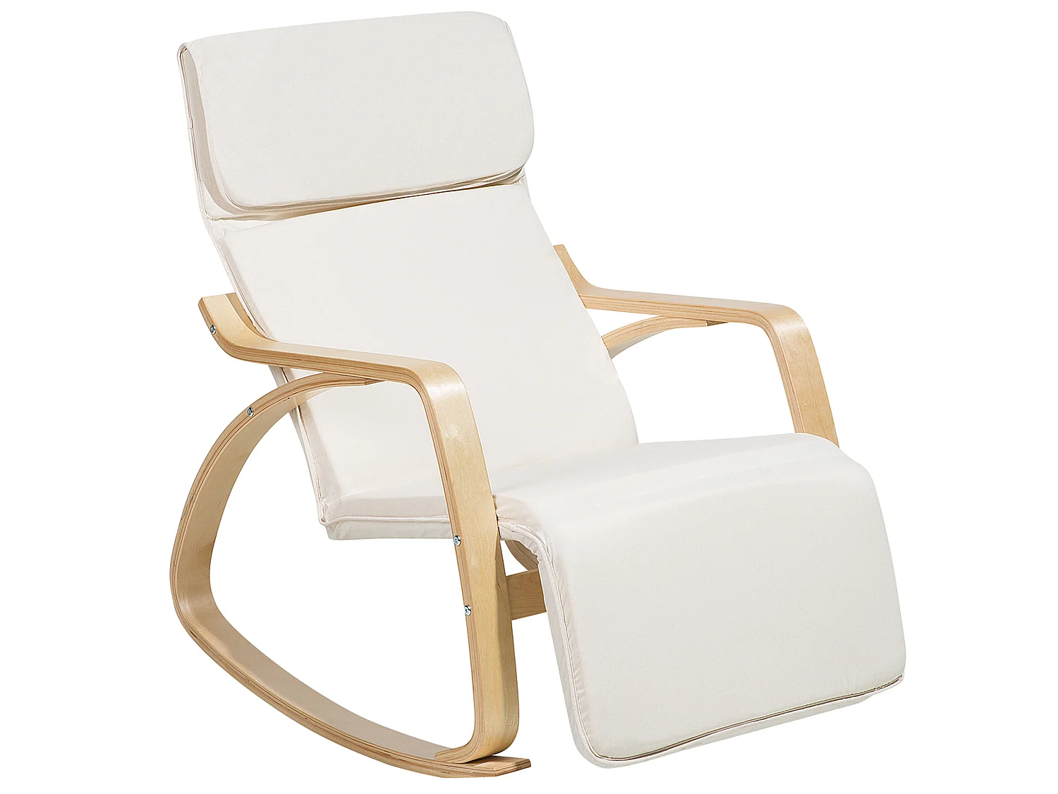 Schaukelsessel WESTON Stoff Hellbeige