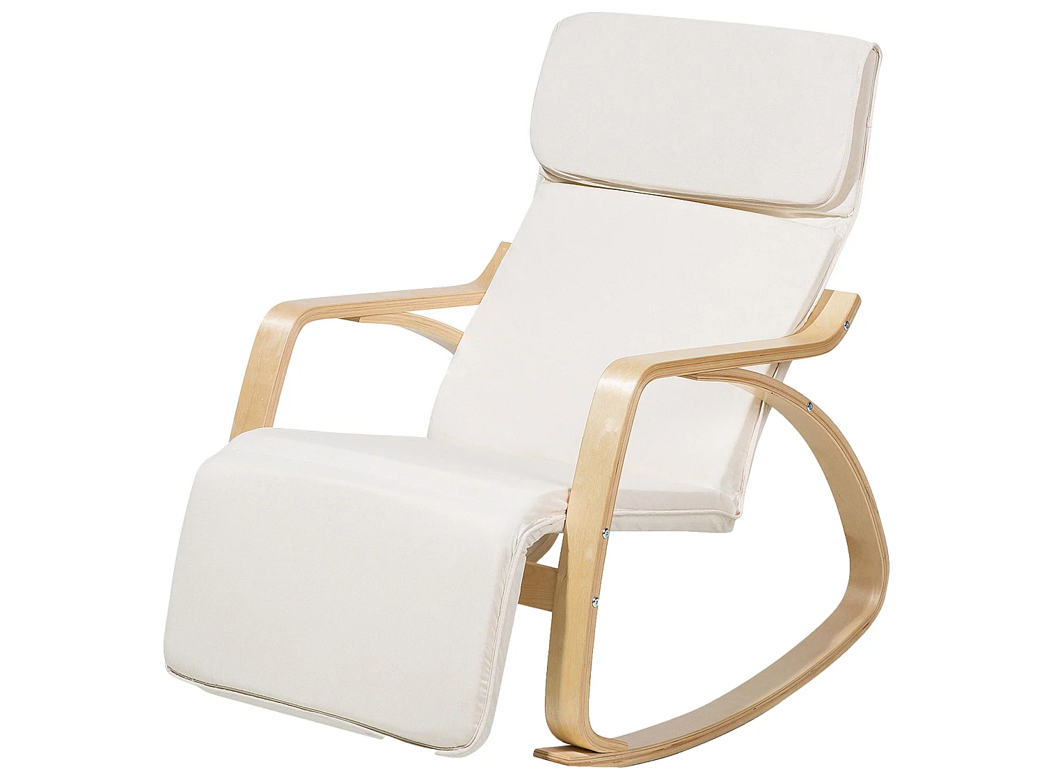 Schaukelsessel WESTON Stoff Hellbeige