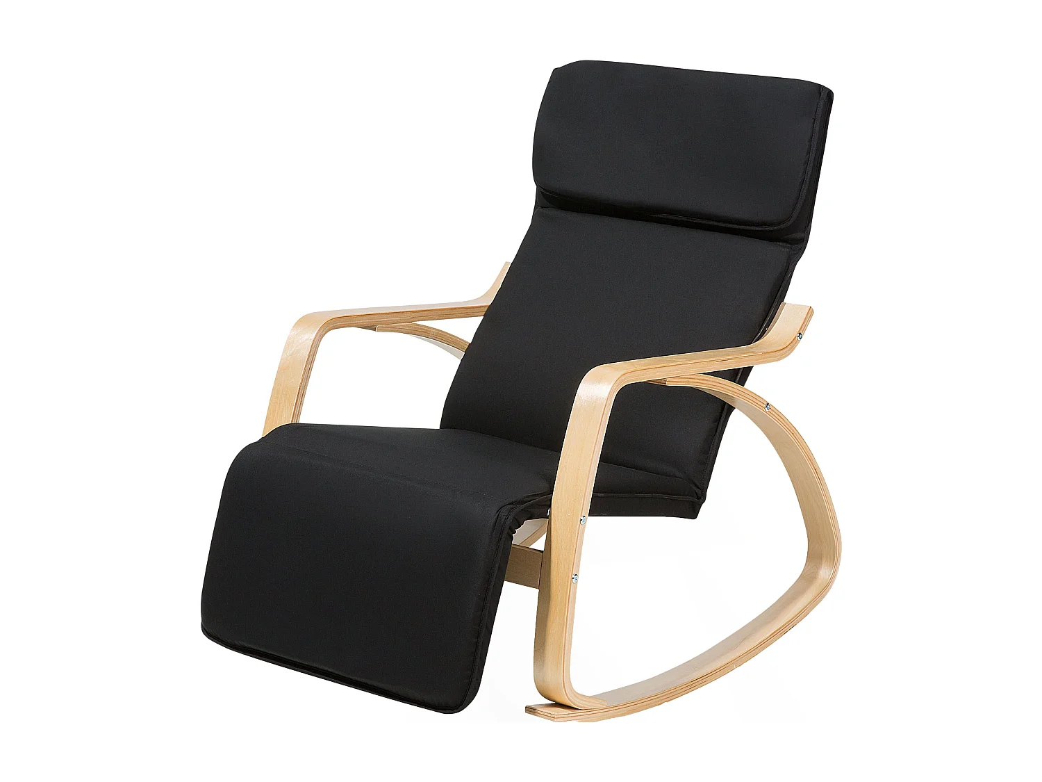 Fotel bujany WESTON Czarny