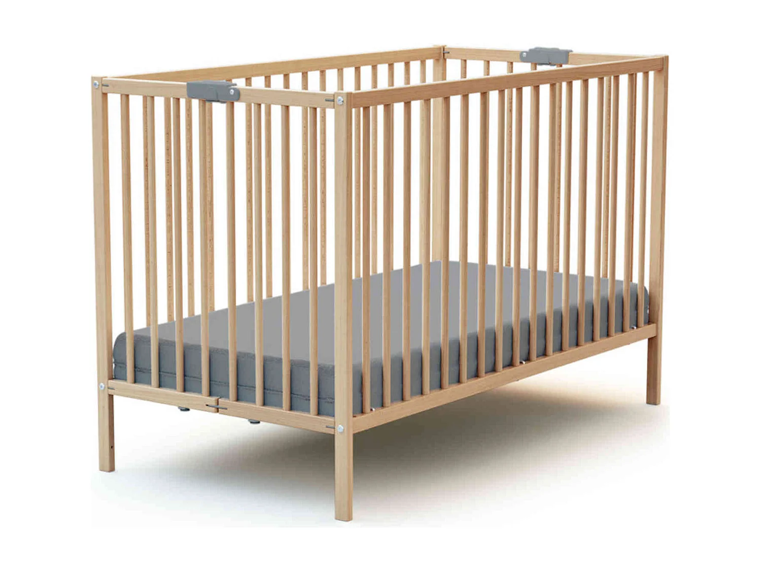 WEBABY Lit bébé pliant en bois