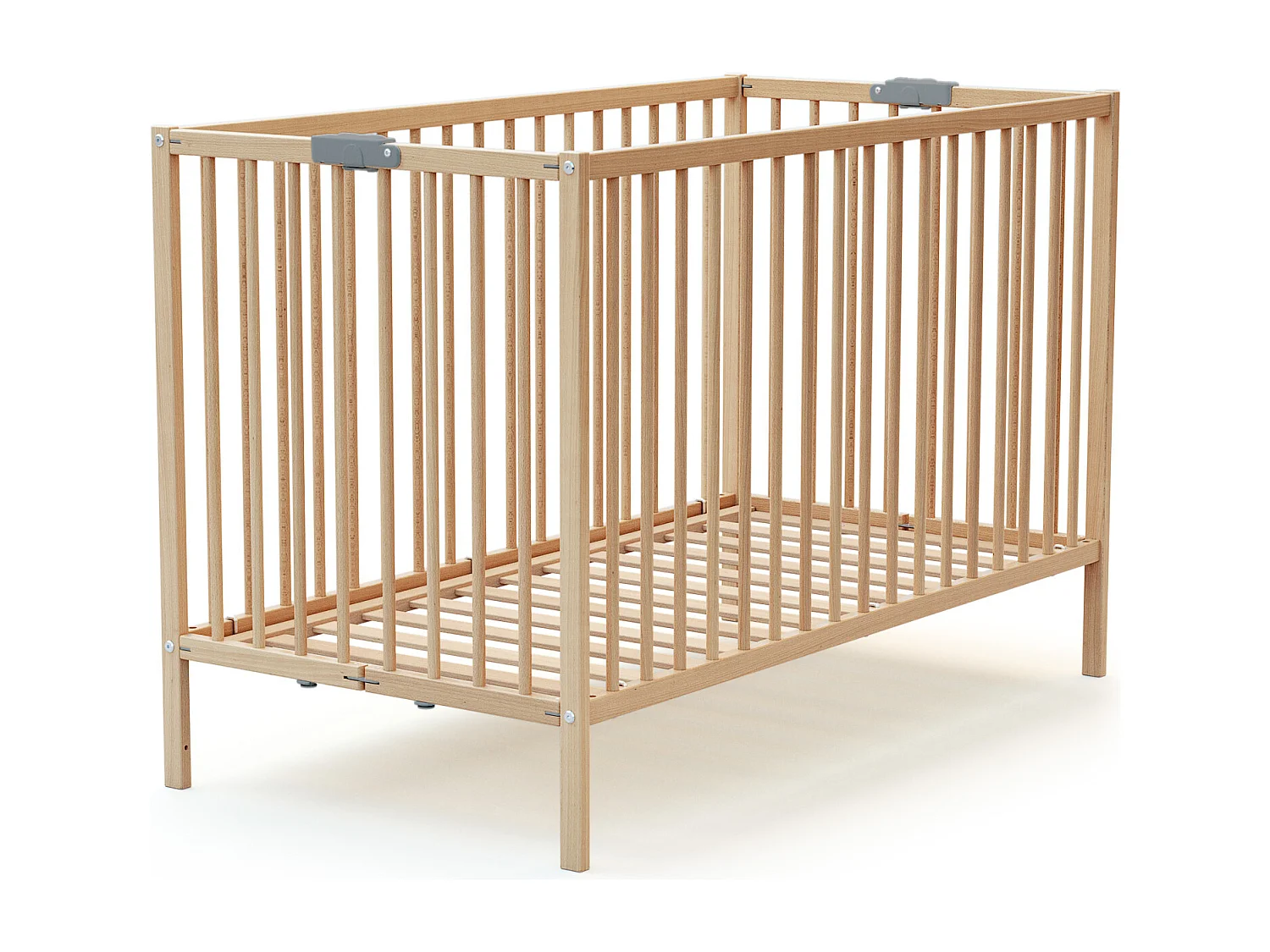 WEBABY Lit bébé pliant en bois