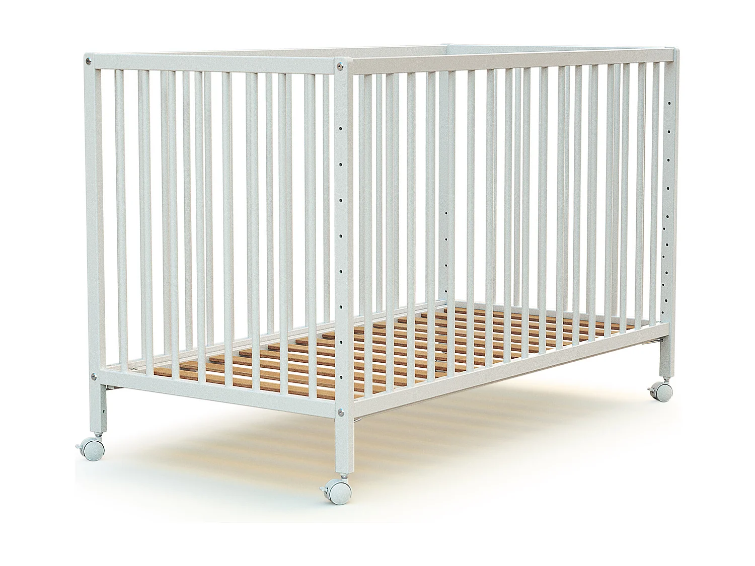 Co-slaapbed babybedje in hout Wit 60 x 120 cm LIO