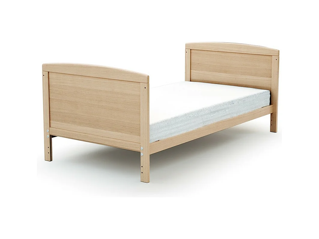 Lit bébé évolutif en bois ESSENTIEL Hêtre Verni 70 x 140 cm