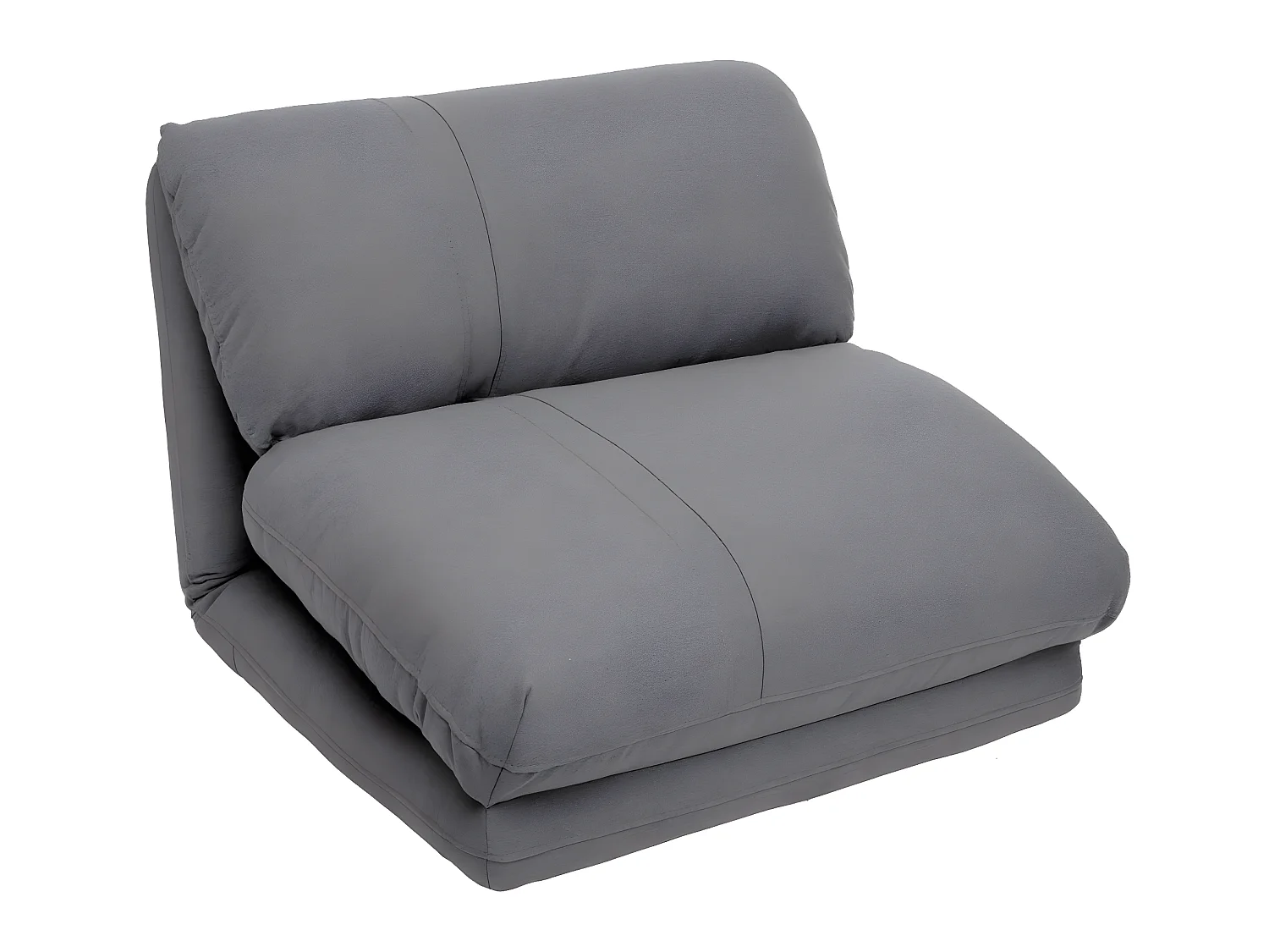 Chauffeuse multi-position 1 Place tissu Gris