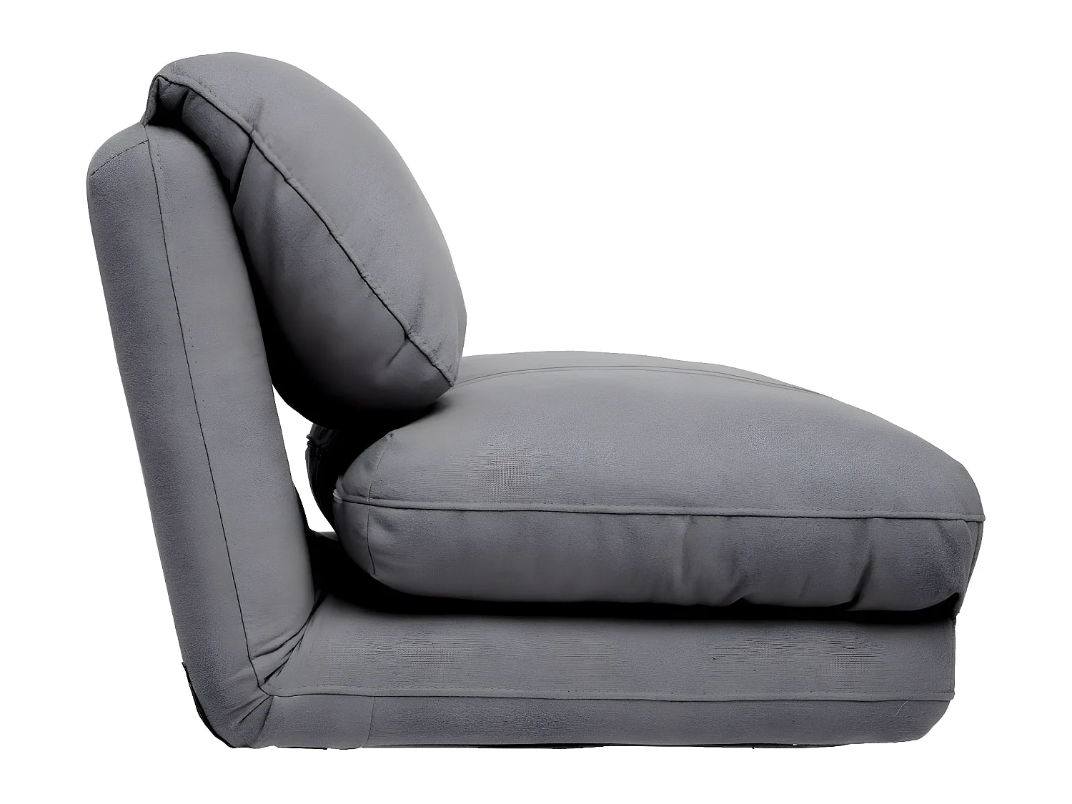 Chauffeuse multi-position 1 Place tissu Gris