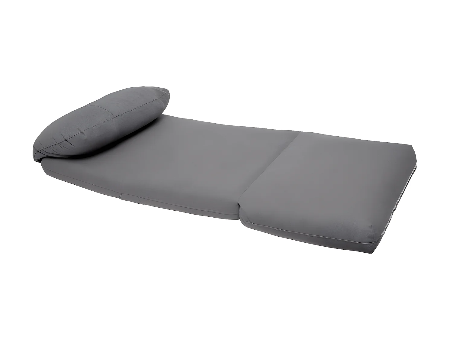 Chauffeuse multi-position 1 Place tissu Gris