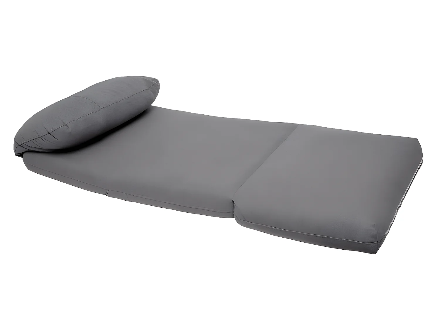 Sessel klappbar Polyester grau 58x78x82 cm