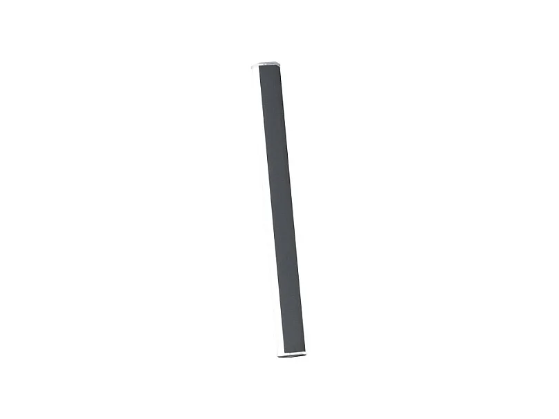 Pencil - Module lumineux à piles Zafferano, petit, portable et rechargeable, IP65, variateur tactile, hauteur 50 cm, Gris foncé