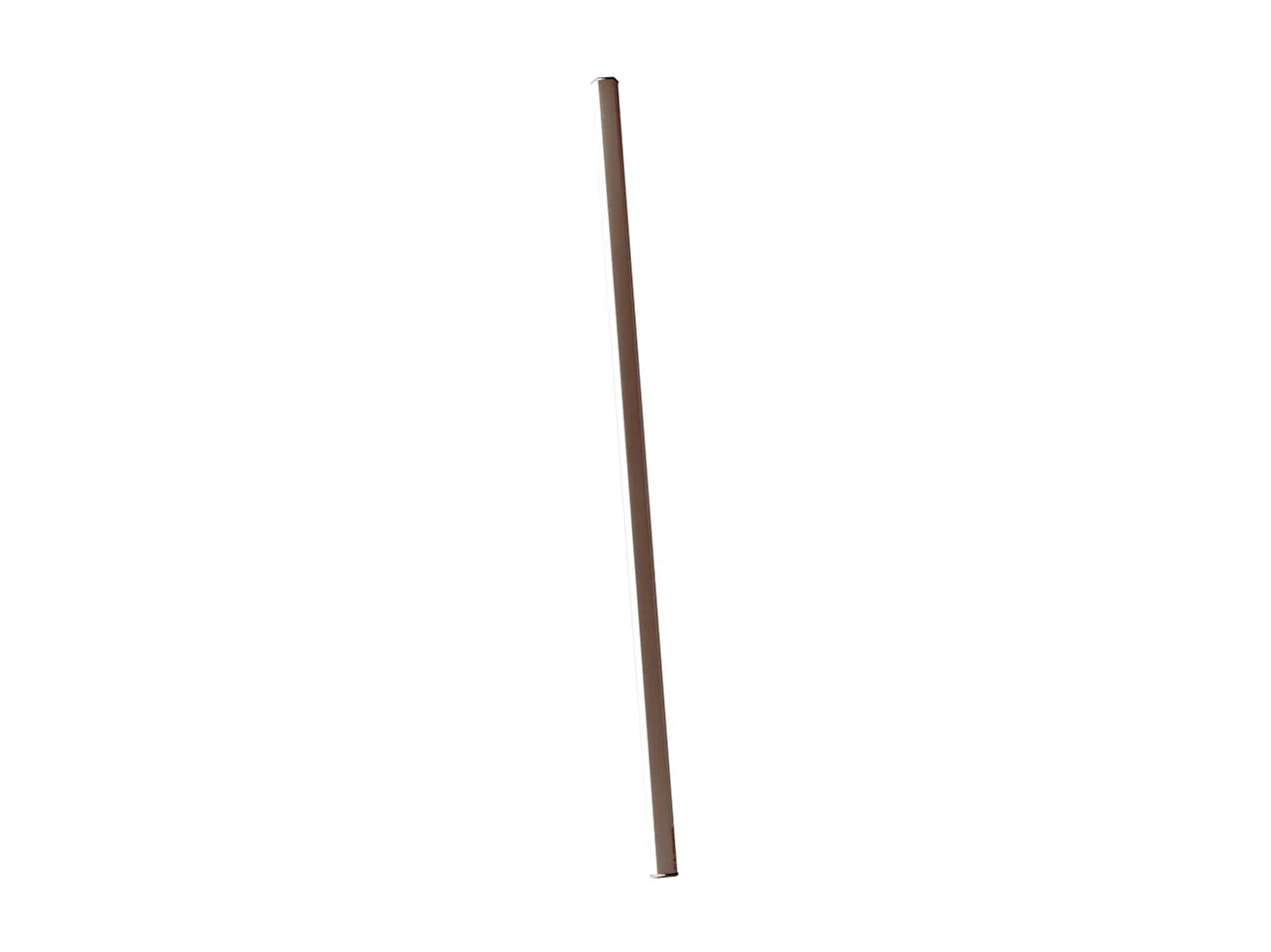 Pencil - Grand module lumineux portable et rechargeable à piles Zafferano avec variateur tactile IP65 - Hauteur 146cm Corten