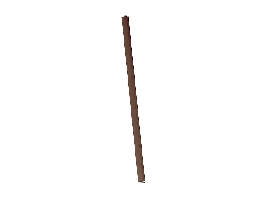 Pencil - Module lumineux à piles Zafferano, moyen, portable et rechargeable, IP65, variateur tactile, hauteur 98 cm, Corten