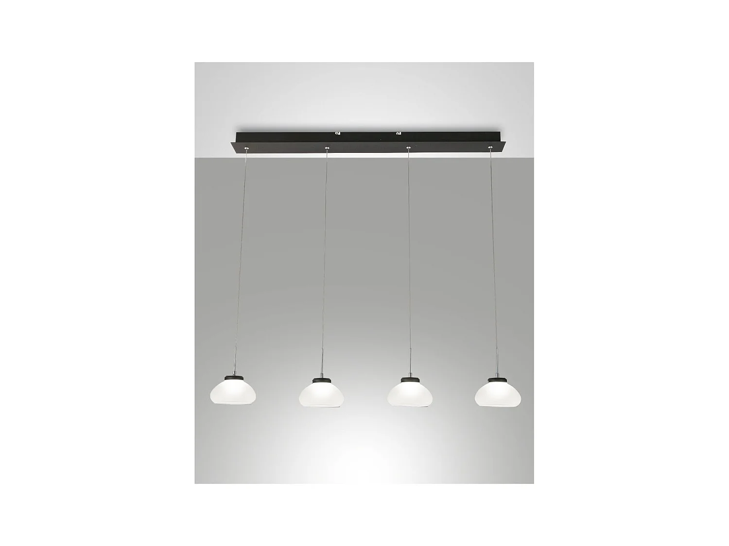Arabella - Fabas Luce 4-lichts hanglamp - 32W LED - Wit Modern design