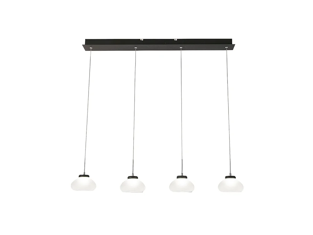 Arabella - Fabas Luce 4-lichts hanglamp - 32W LED - Wit Modern design