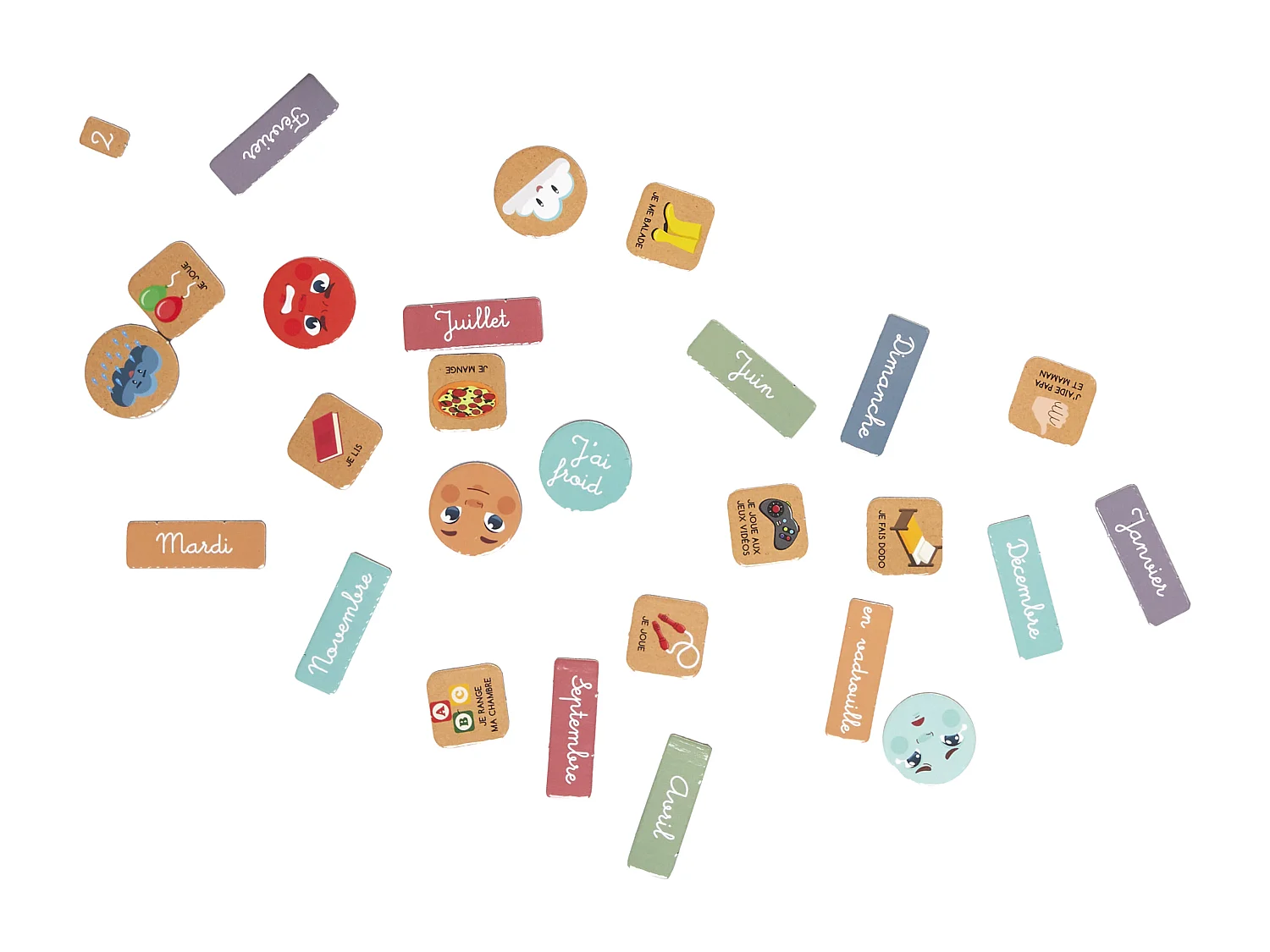 Jeu Je Comprends Ma Journee2 Multicolore