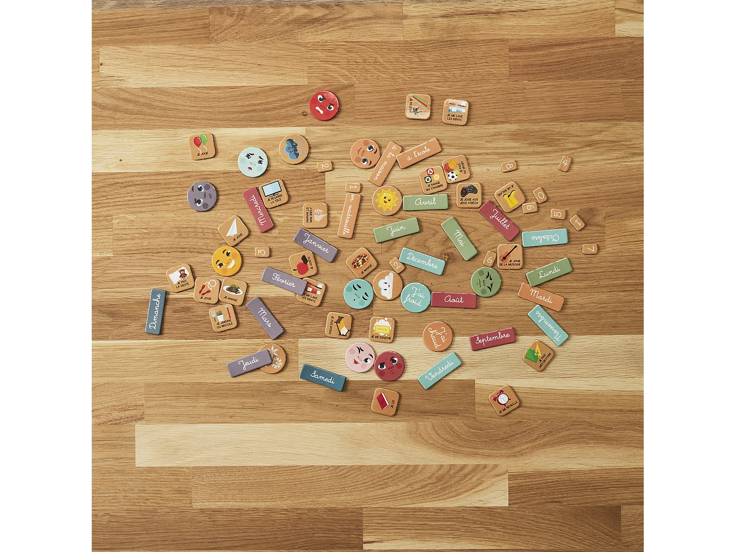 Jeu Je Comprends Ma Journee2 Multicolore