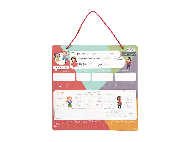 Jeu Je Comprends Ma Journee2 Multicolore
