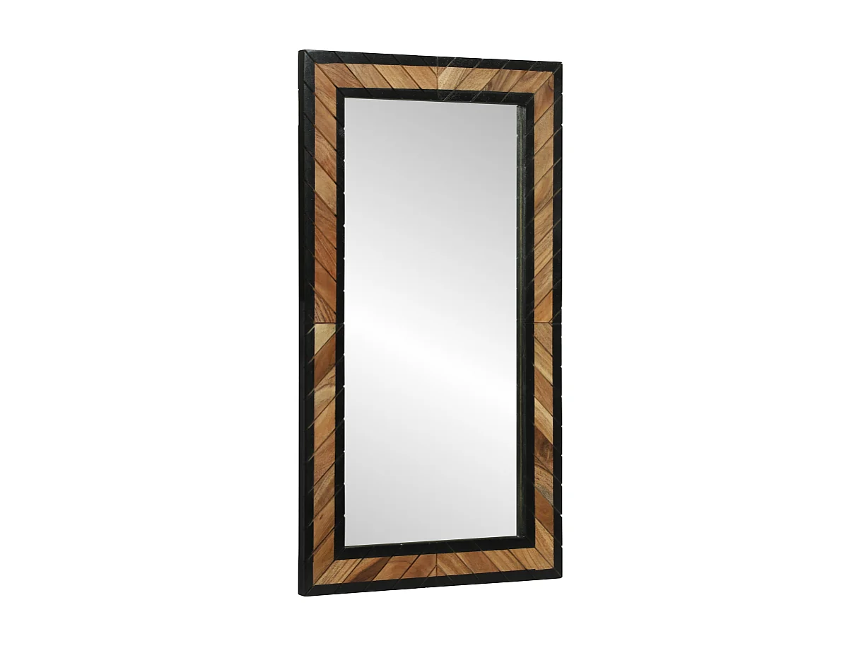 Miroir 90x2x50 cm Bois Acacia