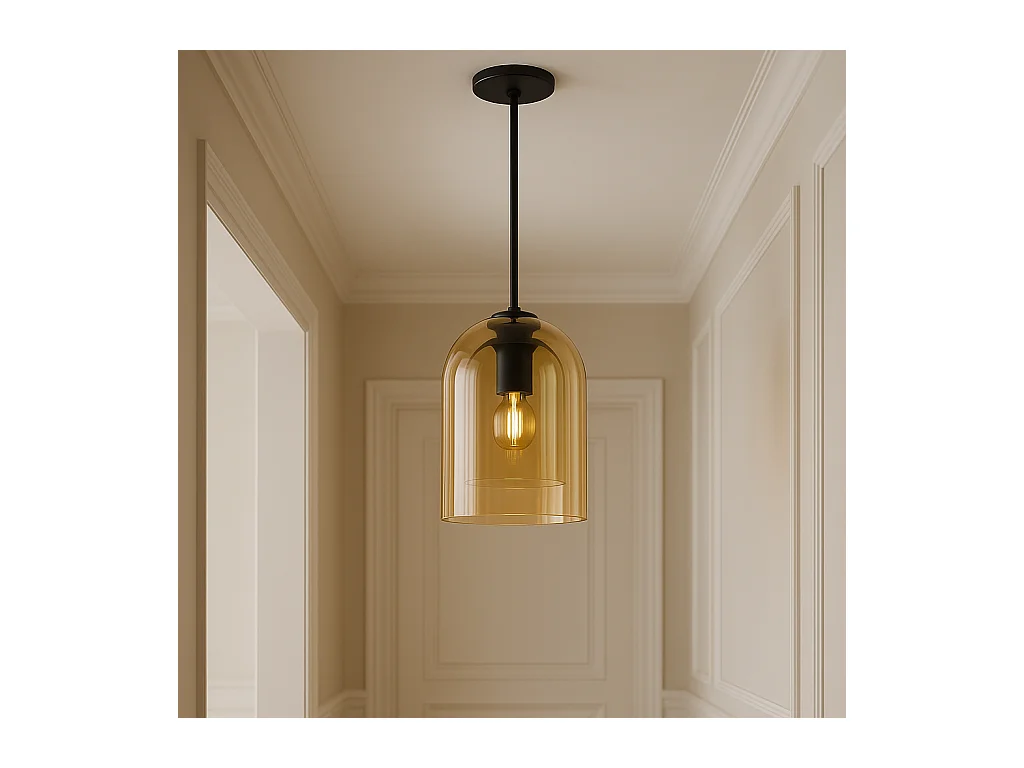Candeeiro Suspenso Toolight APP1704-1CP Brown