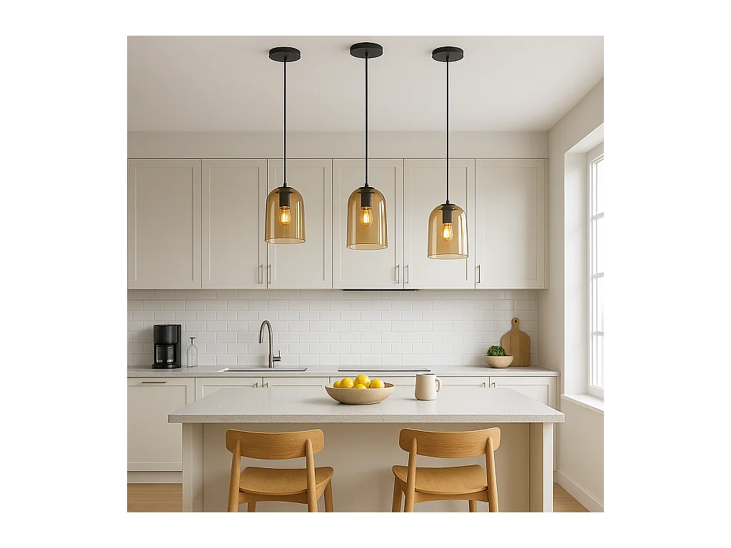 Candeeiro Suspenso Toolight APP1704-1CP Brown