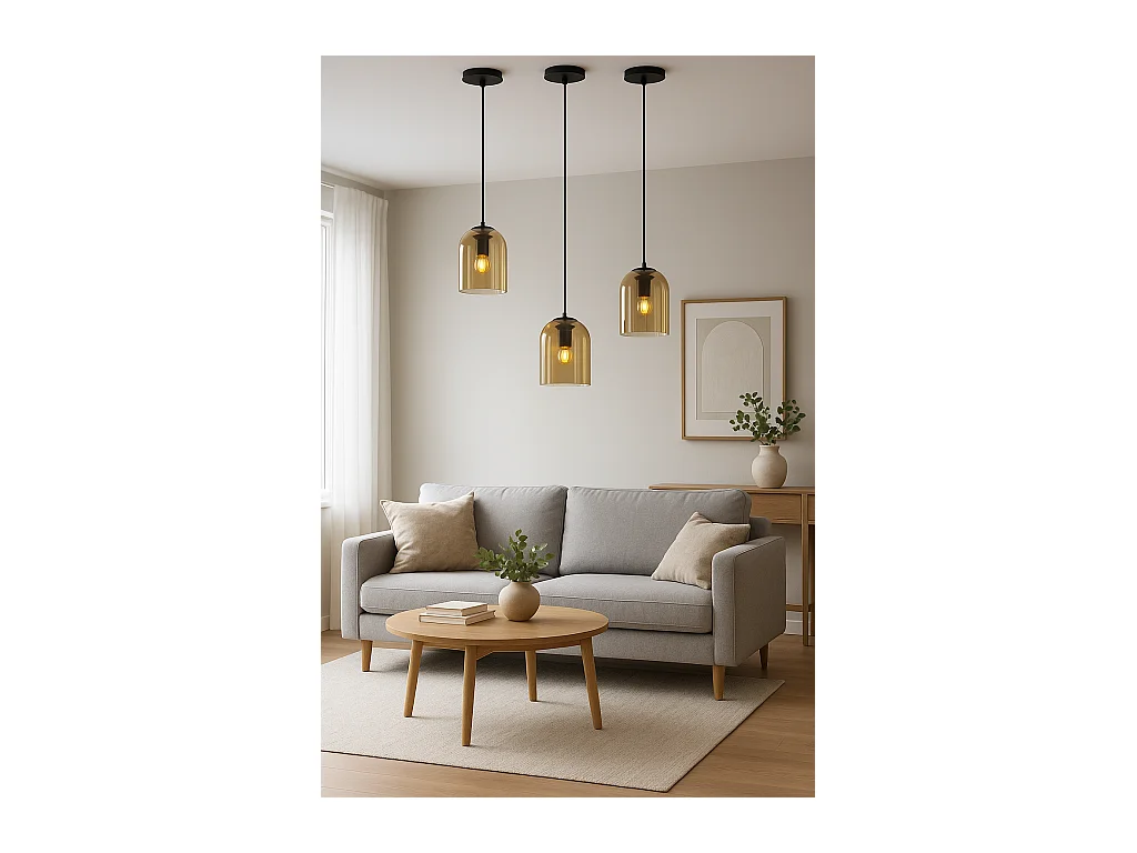 Candeeiro Suspenso Toolight APP1704-1CP Brown