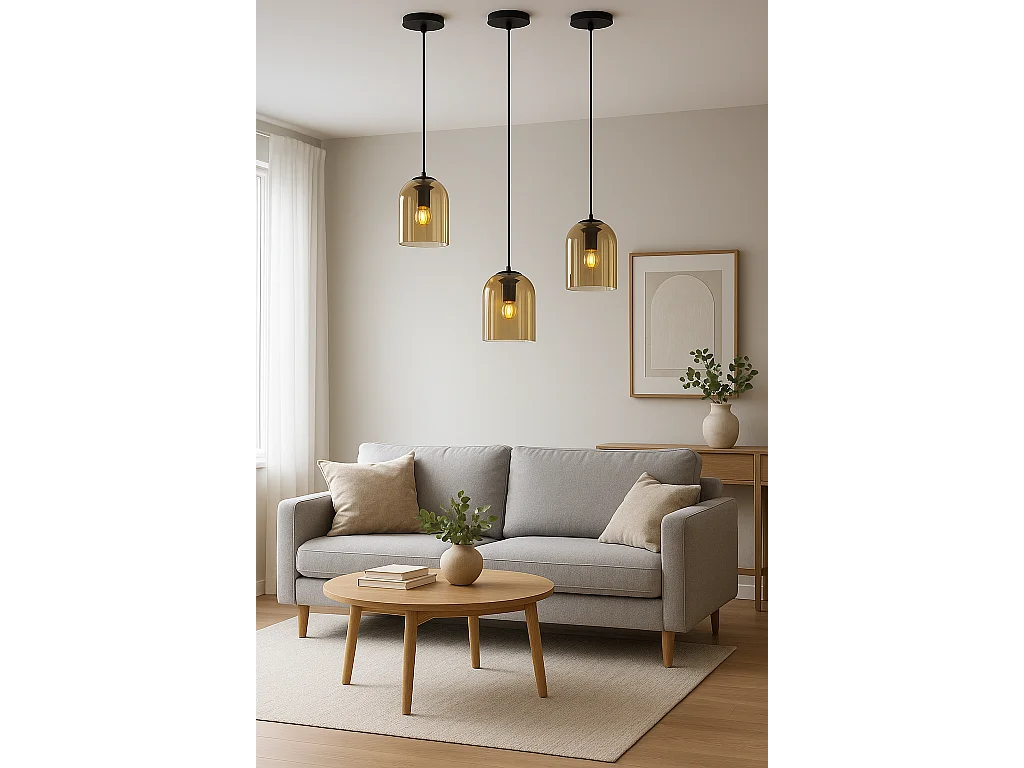 Lámpara Toolight APP1704-1CP Brown