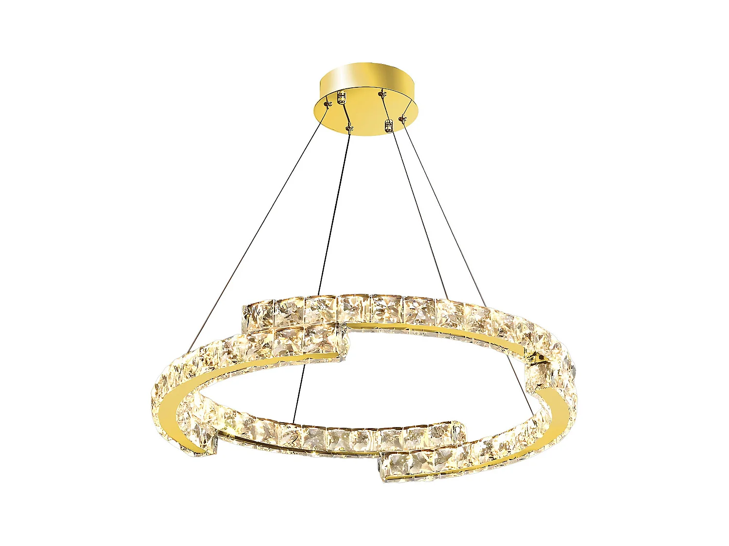 Lampe Suspendue Toolight APP1771-CP Gold