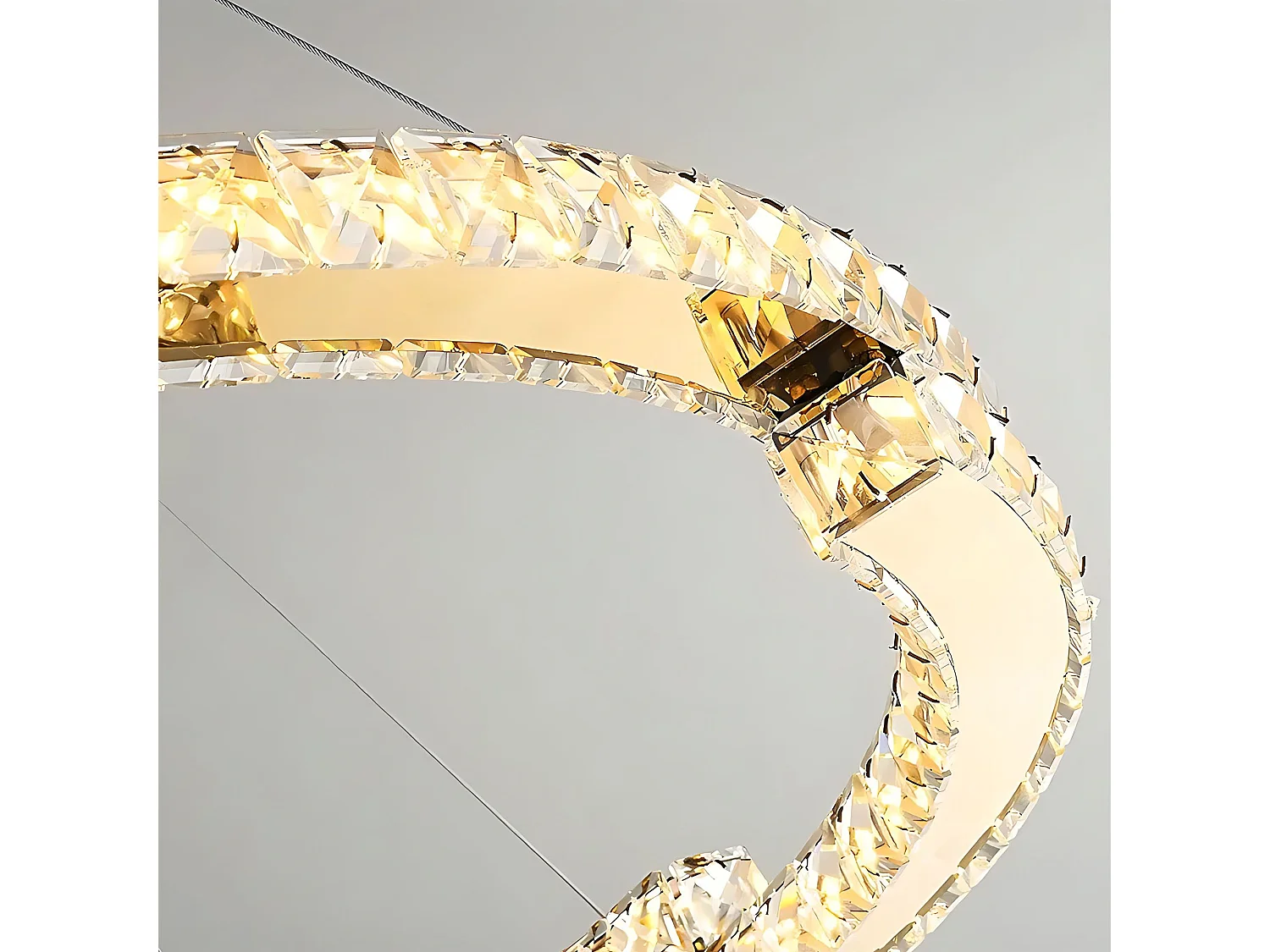Lampe Suspendue Toolight APP1771-CP Gold